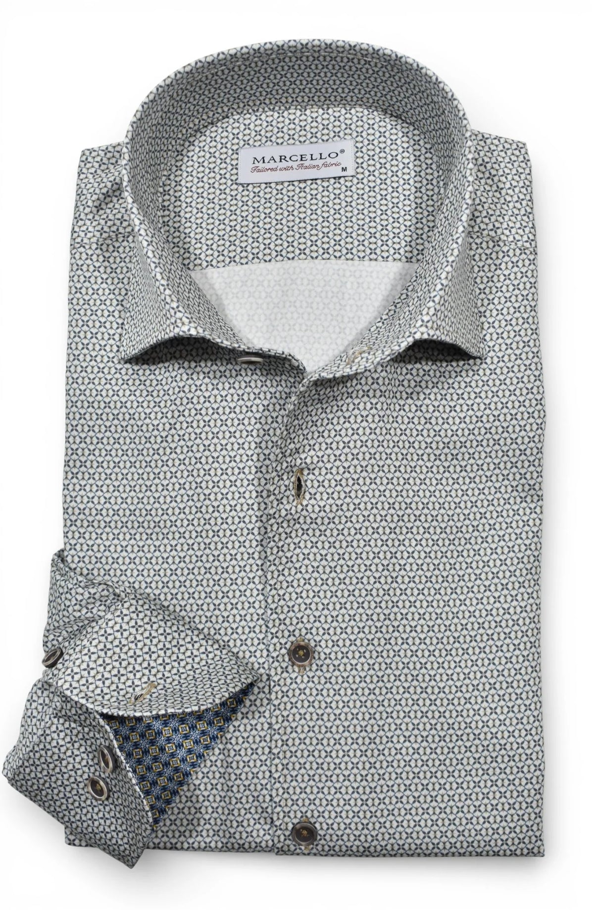 Crystal Earth Medallion Sport Shirt