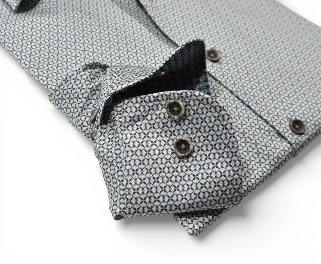 Crystal Earth Medallion Sport Shirt