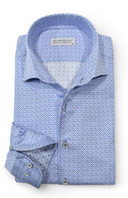 Delray Dotted Blues Sport Shirt