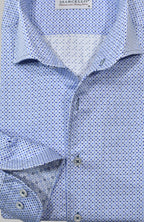 Delray Dotted Blues Sport Shirt