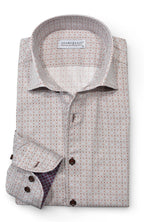 Rustic Open Geo Medallion Sport Shirt