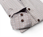 Rustic Open Geo Medallion Sport Shirt