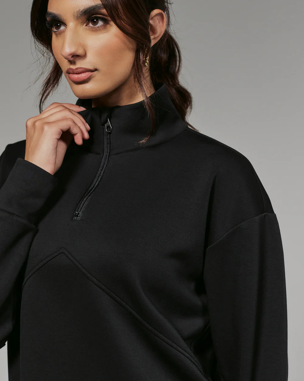 Rev Crop Quarter Zip