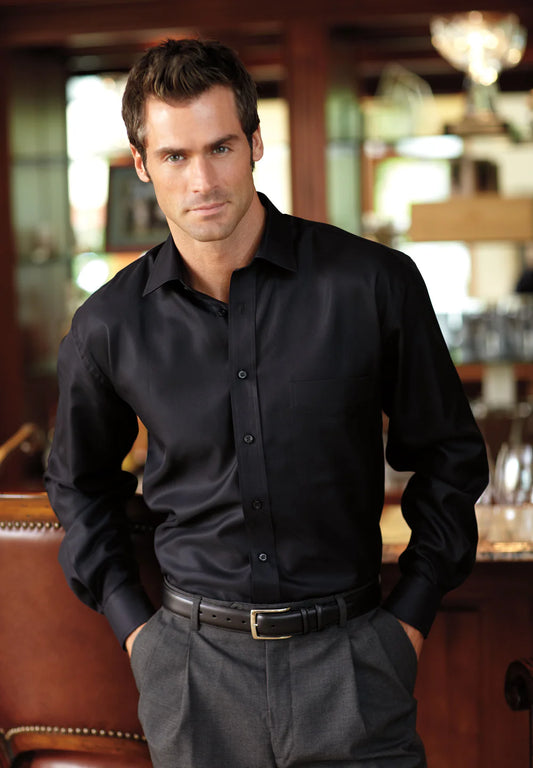 Fine Piquet Dress Shirt