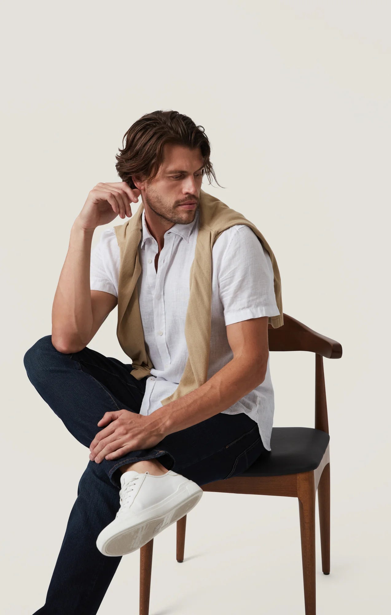 Charisma Relaxed Straight Jeans in Dark Comfort