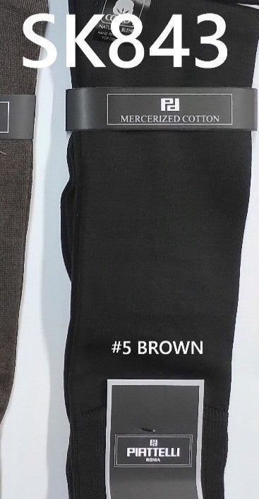 Mercerized Cotton Piattelli Socks