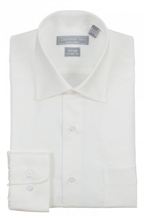 Two Ply Cotton Classic Fit Dress Shirt