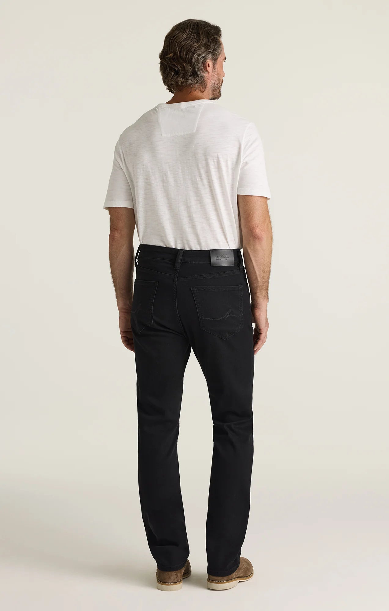 Charisma Relaxed Straight Jeans in Smoke Organic Ultra