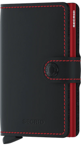 Secrid Mini Wallet MM Black & Red