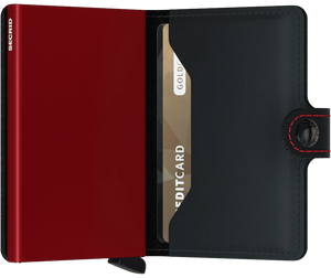 Secrid Mini Wallet MM Black & Red