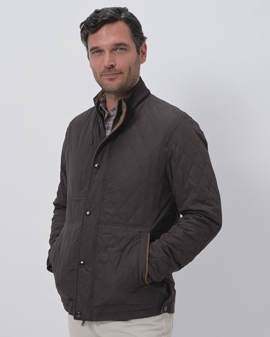 Juno Quilted Snap Jacket