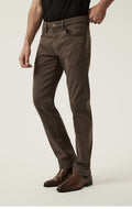 Charisma Relaxed Straight Pants in Oak Twill
