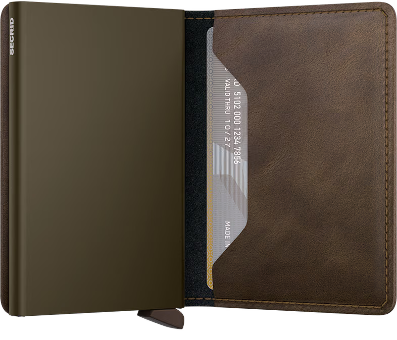 Vintage Slim Wallet
