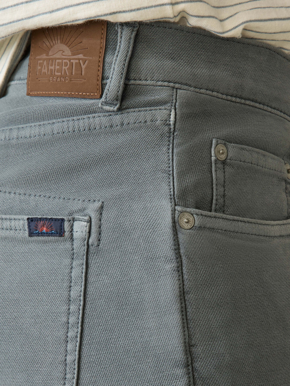Stretch Terry 5 Pocket