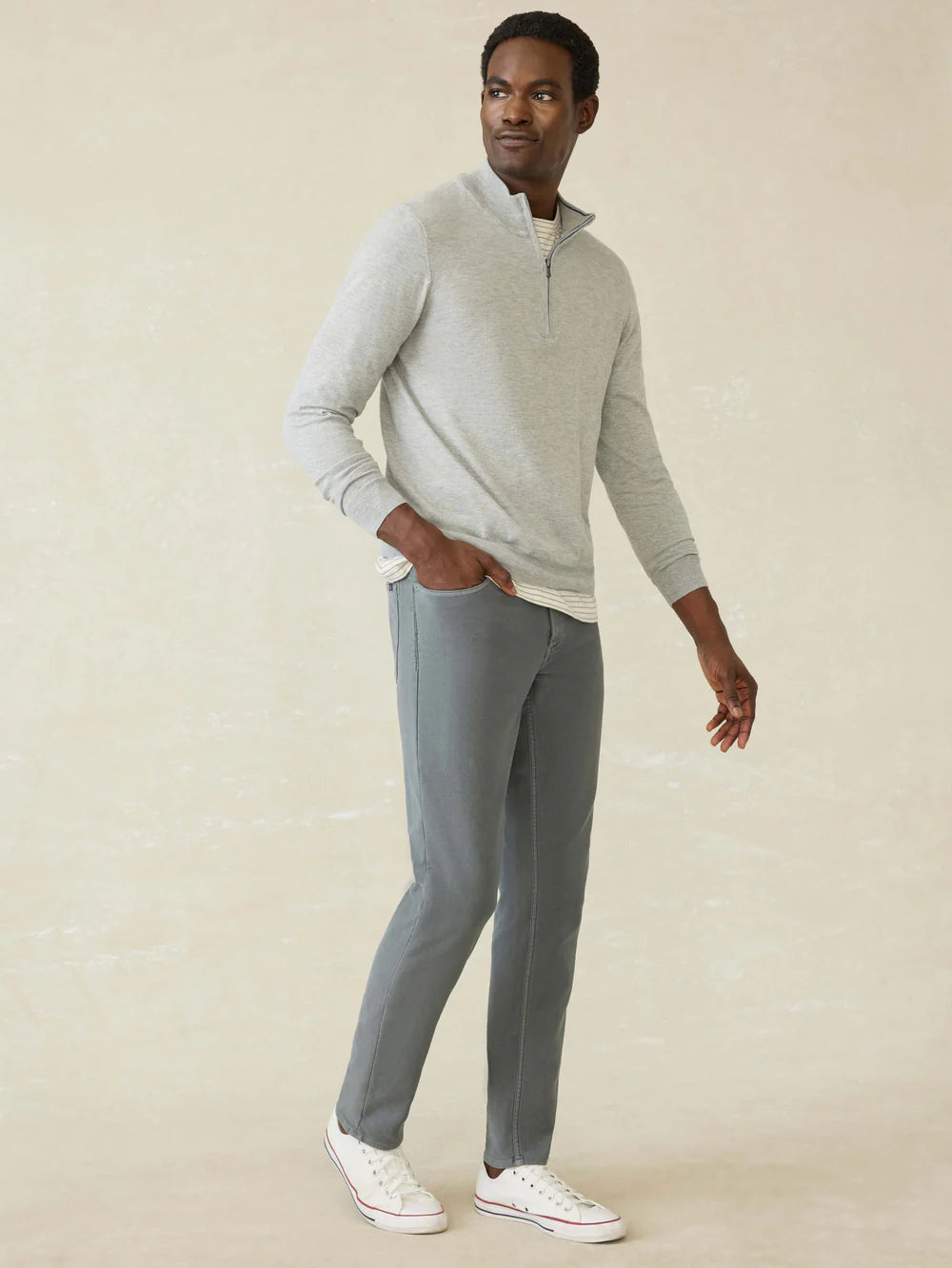 Stretch Terry 5 Pocket