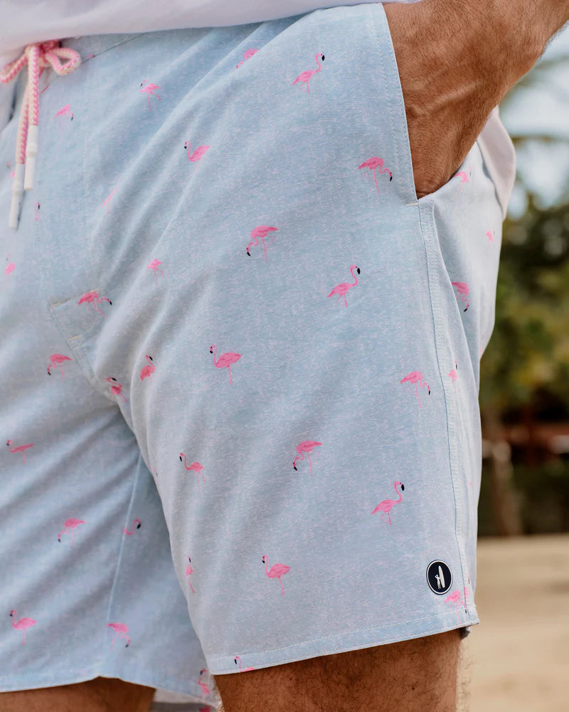 Caladesi Half Elastic 7" Swim Trunks